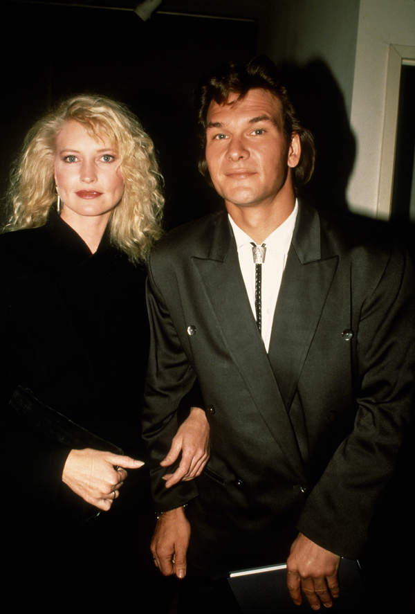 Patrick Swayze z żoną Lisą Niemi, 1987 rok