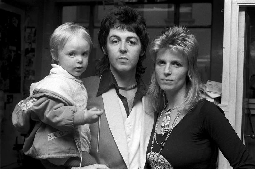 Paul McCartney, Linda McCartney, Stella McCartney, 23 listopada 1973 r. 