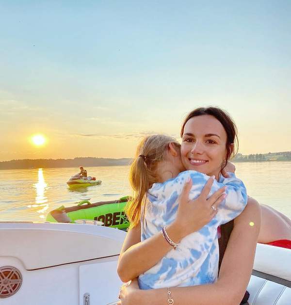 Paulina Krupińska z córką Antosią, Instagram