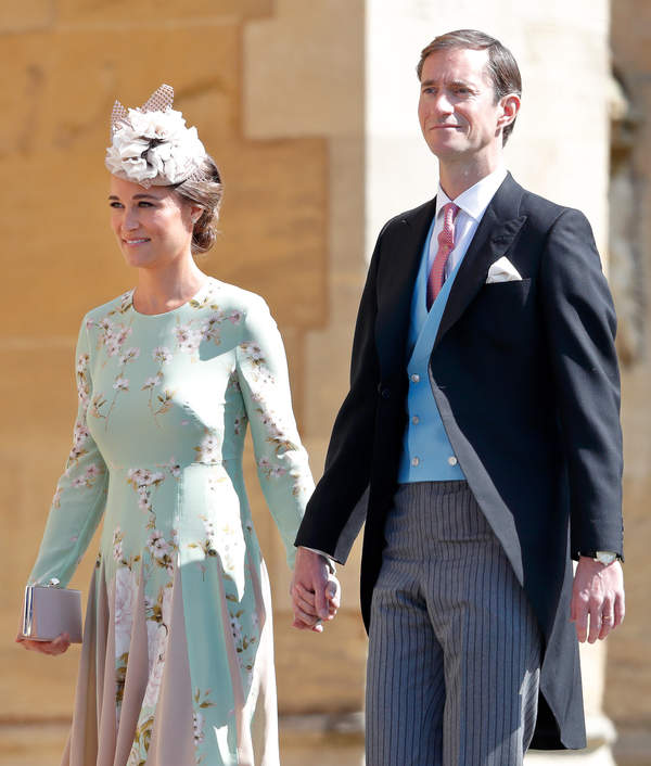 Pippa Middleton i James Matthews, ślub księcia Harry'ego i Meghan Markle, 19.05.2018