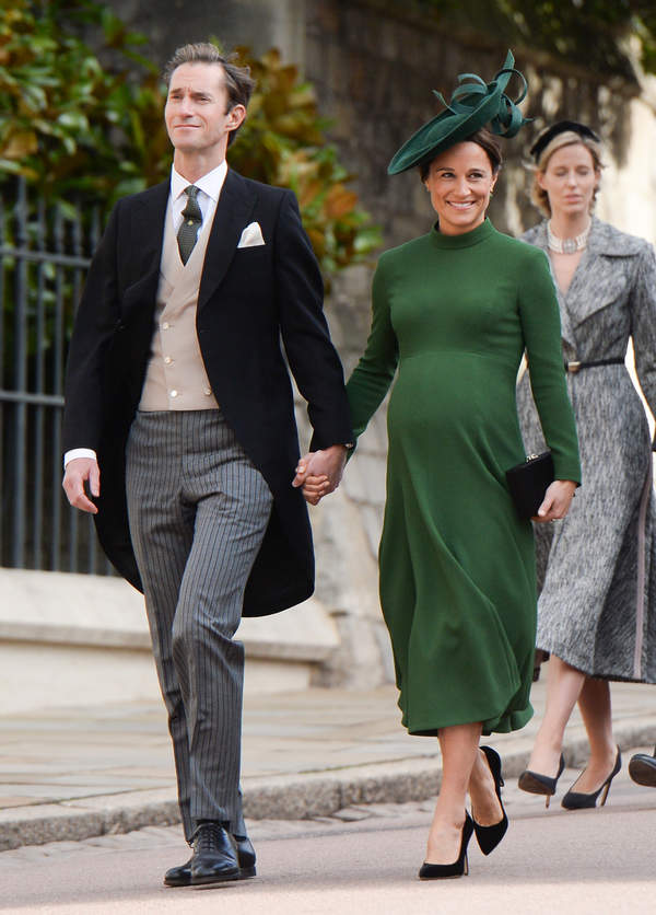 Pippa Middleton, James Matthews, ślub, Windsor, Anglia, 12.10.2018 rok