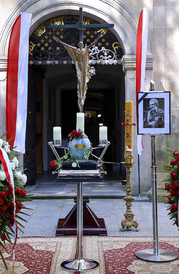 pogrzeb Jacka Zielińskiego, jam pion