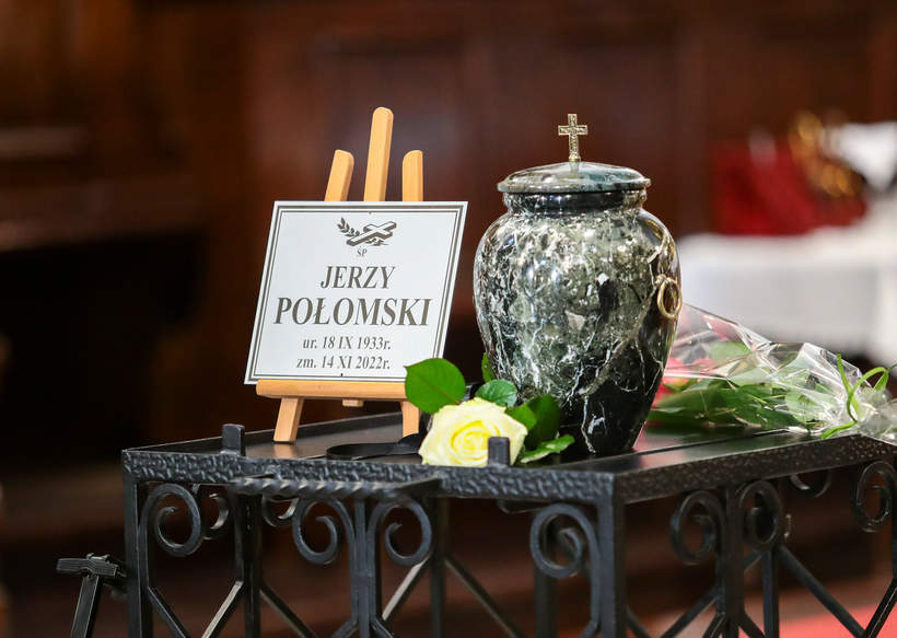 Pogrzeb Jerzego Połomskiego, Warszawa, 23.10.2022