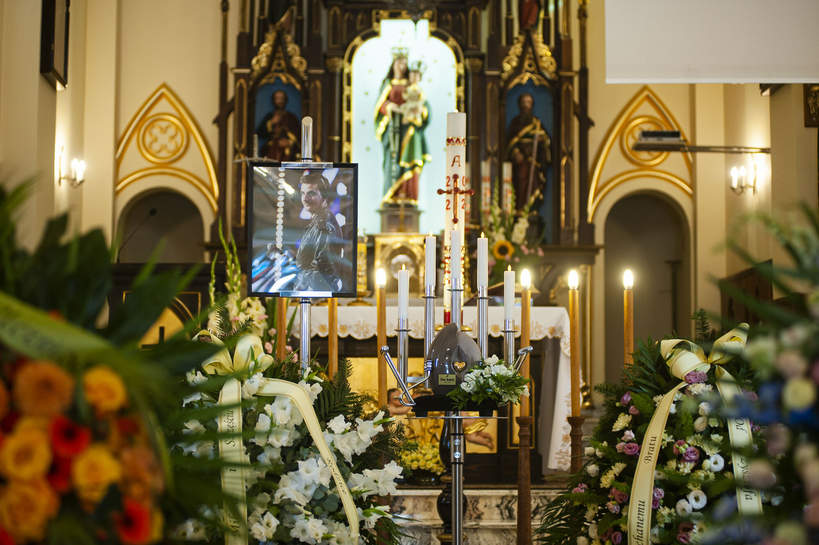 Pogrzeb Piotra Balickiego, Kraków Skotniki, 26.08.2022 rok