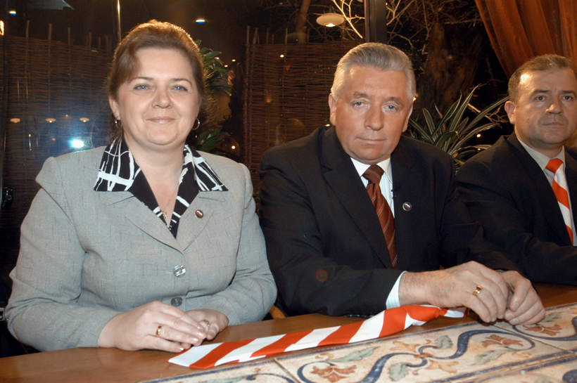 Renata Beger, Andrzej Lepper, 2004 rok