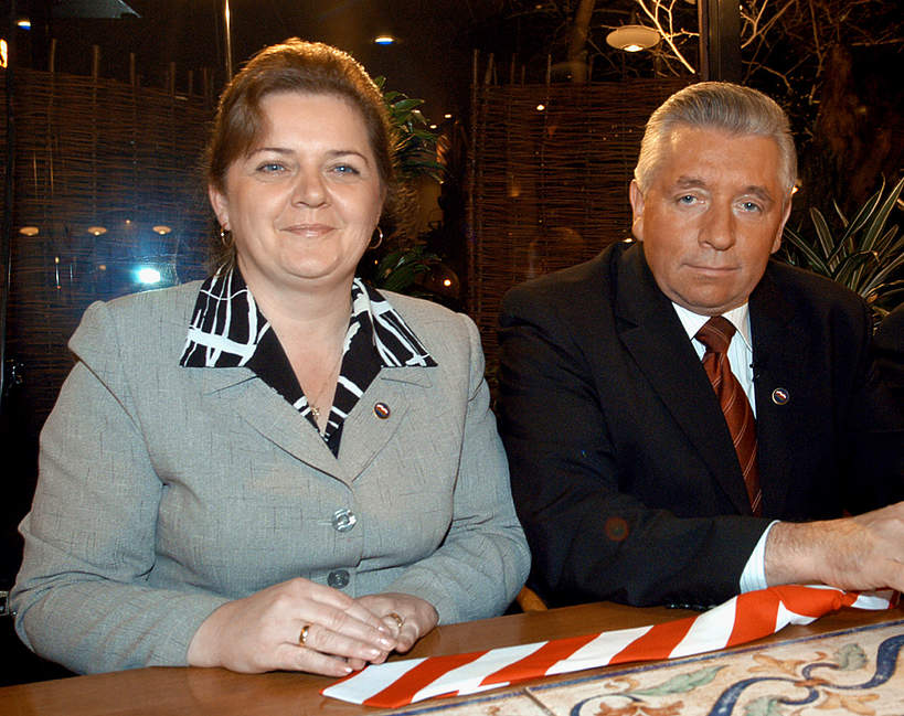 Renata Beger, Andrzej Lepper, 2004 rok