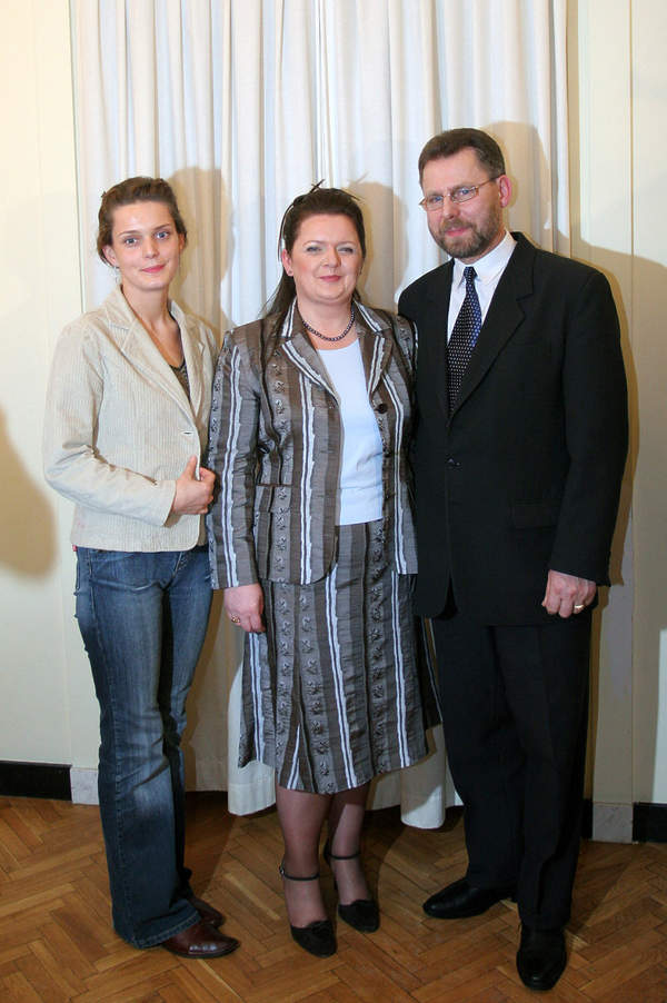 Renata Beger, mąż, Tadeusz Beger, córka, Anita Beger, 2006 rok