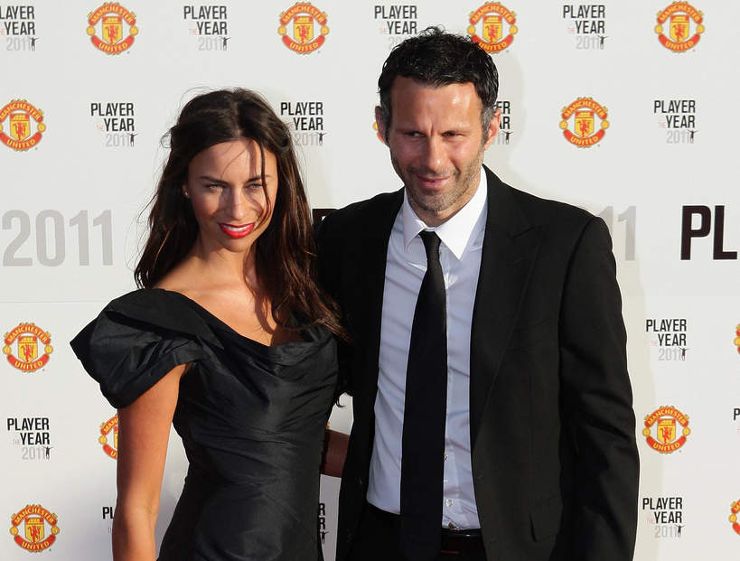 Ryan Giggs, Stacey Giggs, żona, 18.05.11