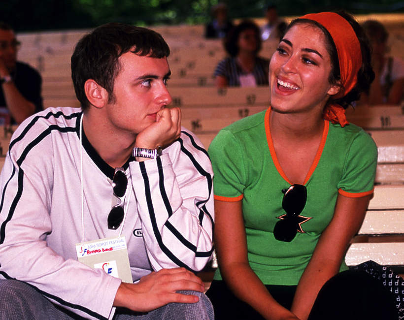 Ryszard Kunce i Natalia Kukulska, festiwal w Sopocie, 1996 rok