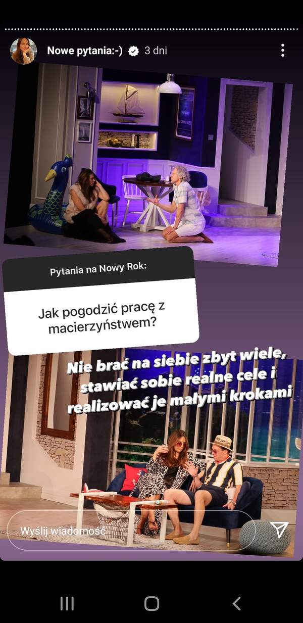 Screen Anna Czartoryska-Niemczycka, Instagram