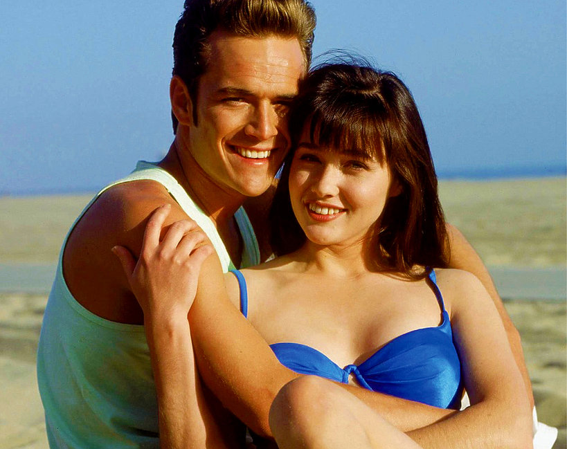 Shannen Doherty i Luke Perry - historia przyjaźni aktorów Beverly Hills 90210