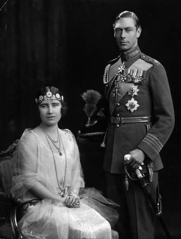 Ślub króla Jerzego VI i Elżbiety Bowes-Lyon, 26.04.1923 roku