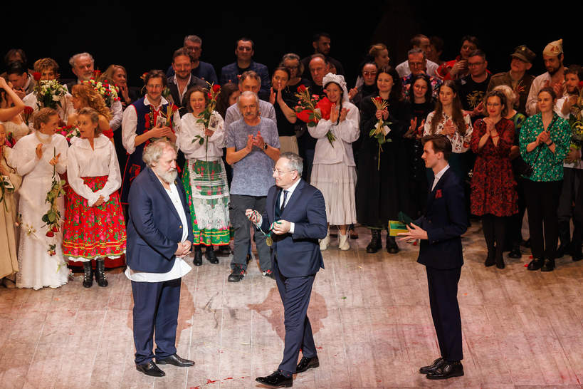 Teatr im. Juliusza Słowackiego, spektakl „Wesele”: Andrzej Grabowski, Bartłomiej Sienkiewicz