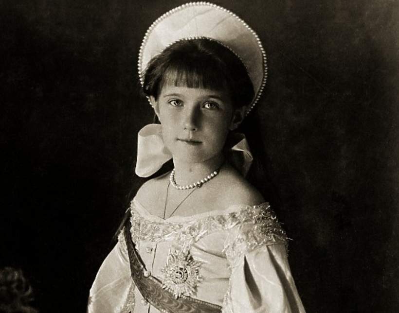 Wielka Księżna Anastazja, córka ostatniego cara Rosji, Mikołaja II