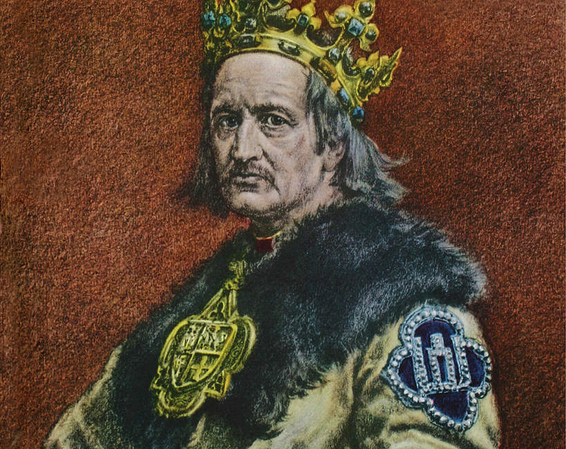 Władysław Jagiełło, obraz Jana Matejki, reprodukcja