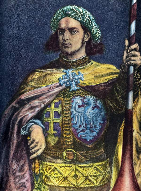 Władysław Warneńczyk, obraz Jana Matejki, reprodukcja