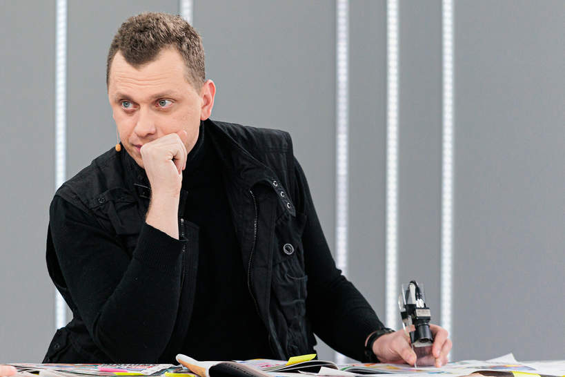 Wojciech Bojanowski, na planie Dzień Dobry TVN, Warszawa, 12.01.2022