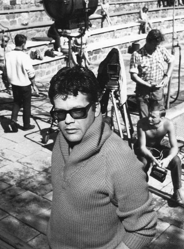 Zbigniew Cybulski na planie filmu „Jutro Meksyk” Aleksandra Ścibora-Rylskiego, 1965 rok