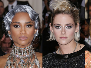 Ciara, Kristen Stewart, Beyonce, Rita Ora w oryginalnych fryzurach i makijażach