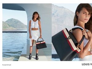 Alicia Vikander w kampanii Louis Vuitton, torebki i akcesoria Cruise 2017