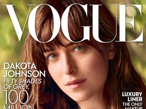 Dakota Johnson na okładce amerykańskiego Vogue'a