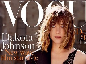 Dakota Johnson na okładce Vogue'a
