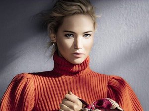 Jennifer Lawrence z torebką Dior