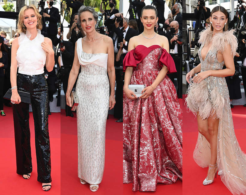 74 Festiwal Filmowy w Cannes 2021 czerwony dywan kreacje gwiazdy suknie