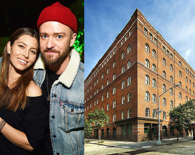 apartament Jessiki Biel i Justina  Timberlake'a domy gwiazd penthouse