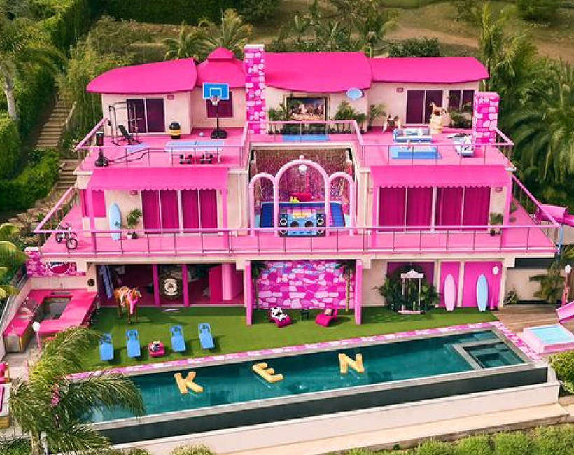 dom Barbie do wynajęcia