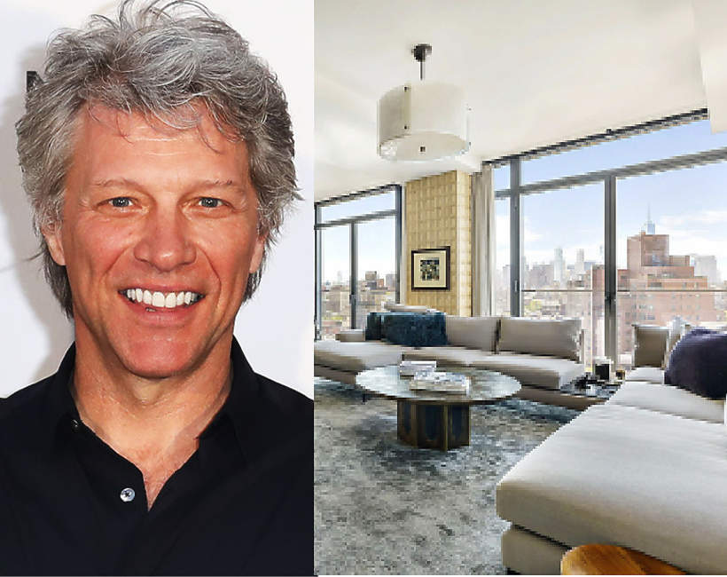 domy gwiazd Jon Bon Jovi kupil nowy apartament manhattan artysta