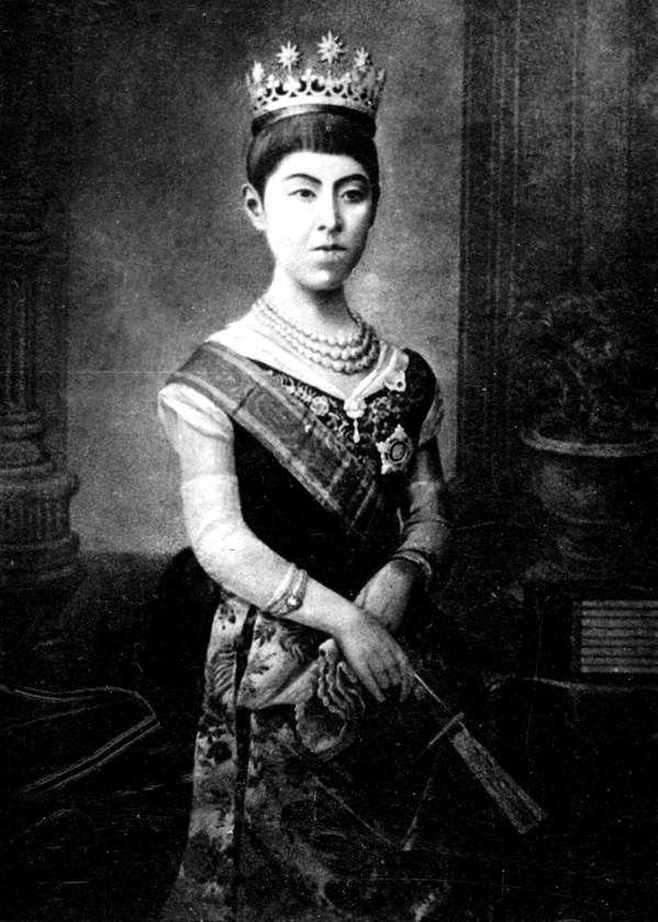 japonskie cesarzowe Japonia kobiety zdjecia archiwalne monarchia 1