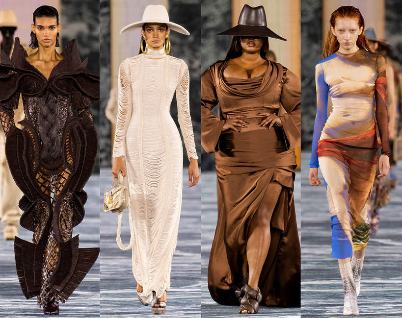 kolekcja Christian Dior na wiosnę i lato 2023 Paris Fashion Week look 1