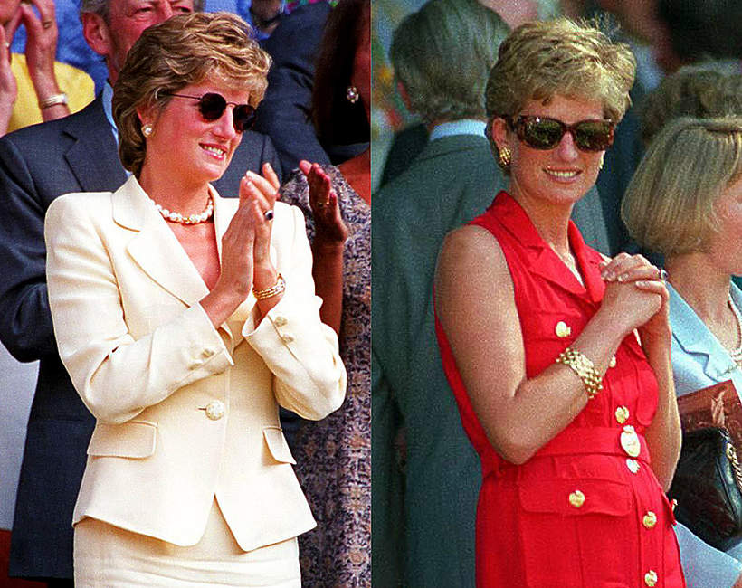 Księżna Diana na Wimbledonie stylizacje 8