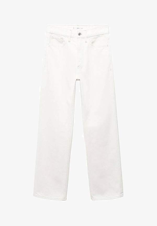 Modne białe jeansy na wiosnę 2024