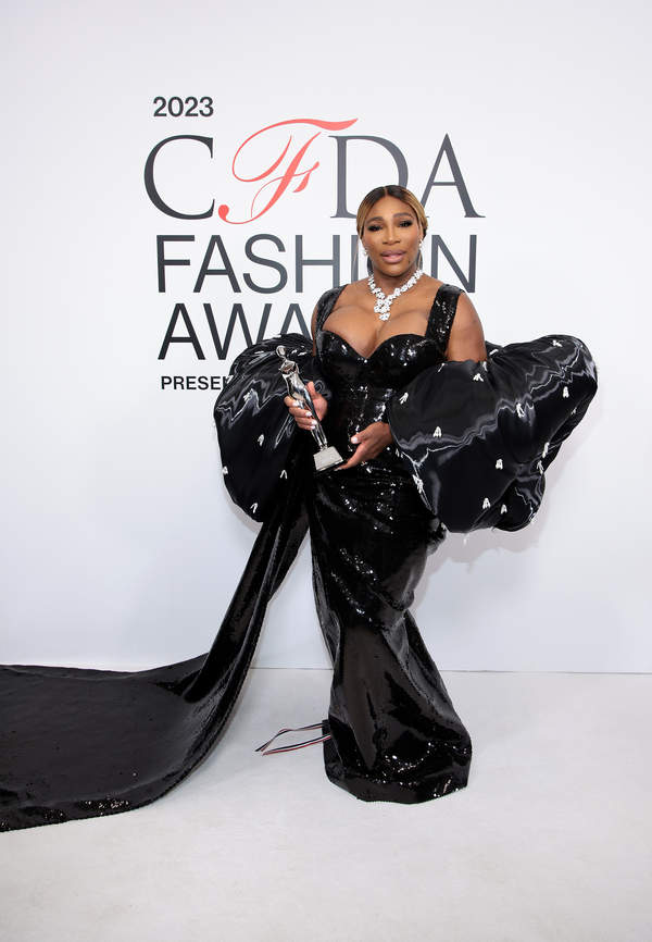 Serena Williams otrzymuje nagrodę Ikony Mody CFDA Fashion Awards