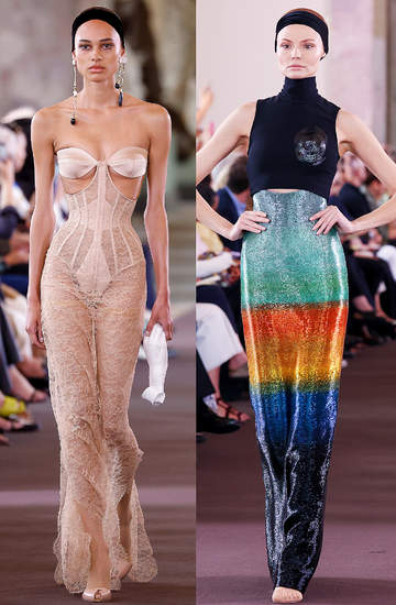 W Paryżu odbył się pokaz najnowszej kolekcji haute couture Schiaparelli na sezon Jesień-Zima 2023/2024