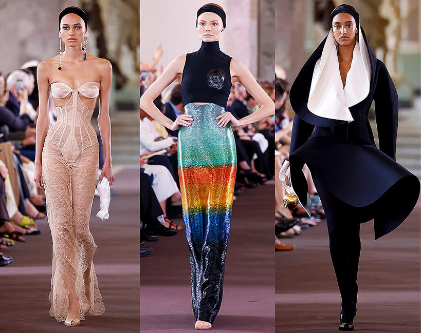 W Paryżu odbył się pokaz najnowszej kolekcji haute couture Schiaparelli na sezon Jesień-Zima 2023/2024