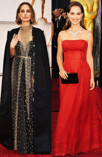 najlepsze stylizacje Natalie Portman suknia styl