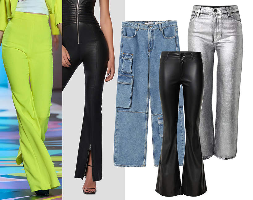 Najmodniejsze spodnie na wiosnę i lato 2023 - trendy, wzory, kolory, kroje fasony spodni 