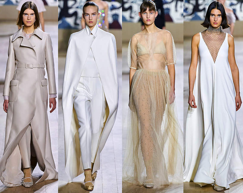 pokaz kolekcji haute couture Christian Dior wiosna lato 2022 wybieg 6