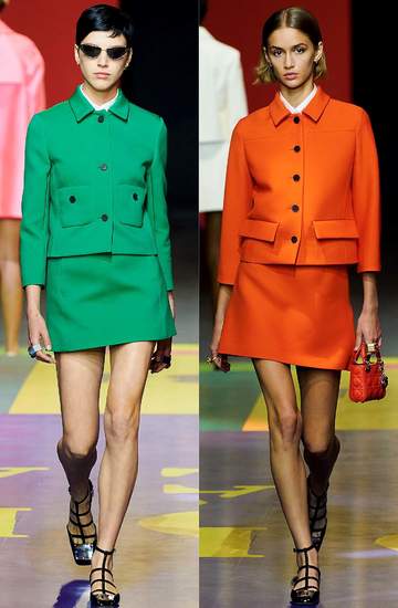 Pokazy mody wiosna lato 2022 kolekcje trendy moda Christian Dior 1