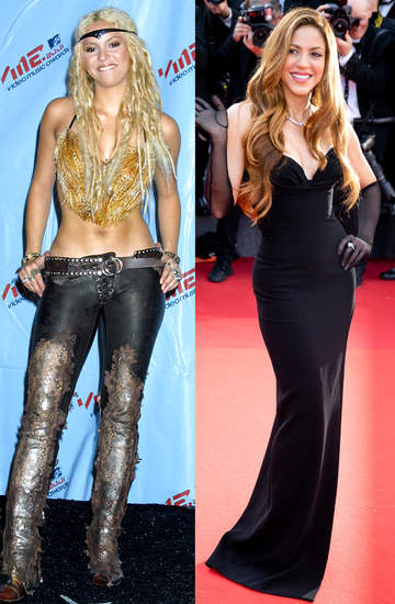 Shakira rozwod Gerard Pique metamorfozy stylu 
