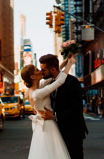 Ślub blogerki i instagramerki Charlize Mystery Karoliny Glinieckiej w Nowym Jorku