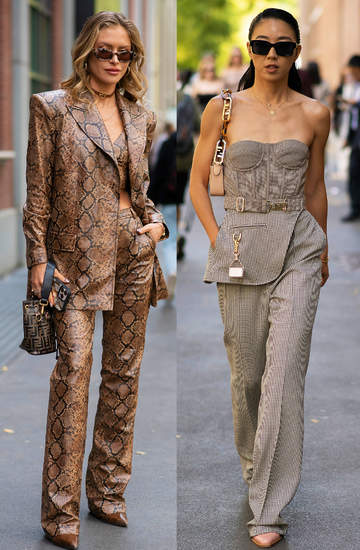 street style Milan Fashion Week wiosna lato 2023 stylizacje tydzien mody look  jak sie ubrac pomysly wiosenne