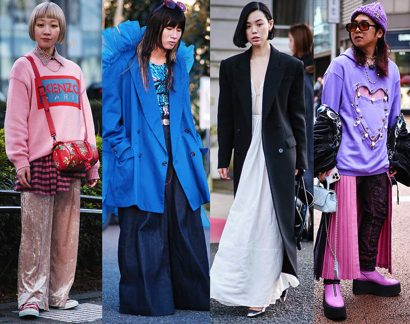 street style tydzien mody tokio jesien zima 2023