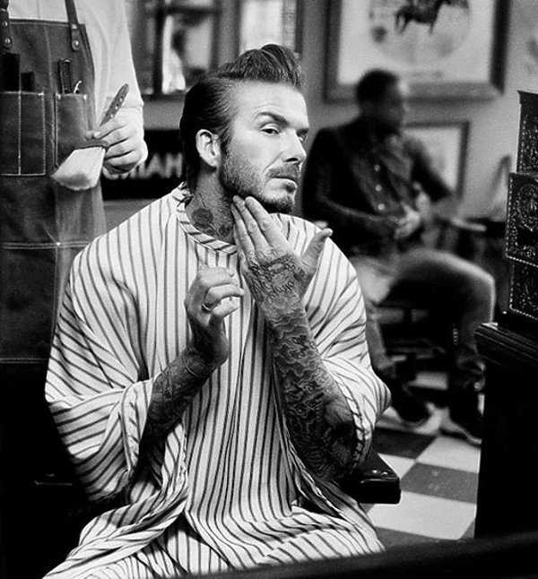 David Beckham i jego kosmetyki