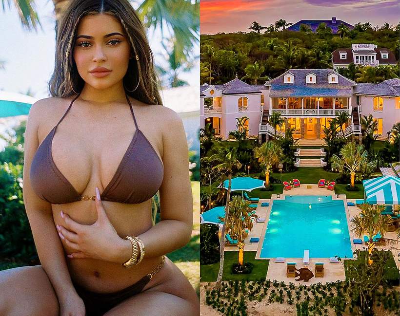 Wakacje Kylie Jenner na Bahamach