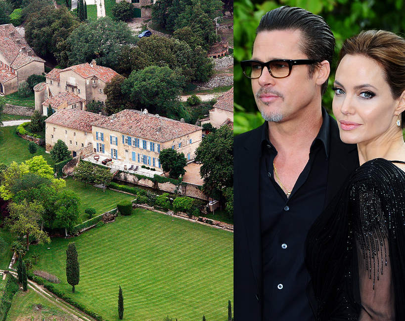 winnica Chateau Miraval konflikt miedzy Angelina Jolie i Brad Pitt 