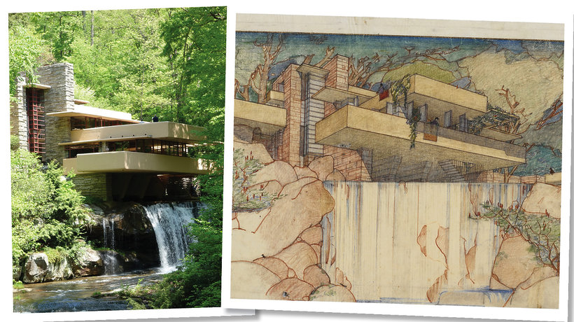 Wystawa prac architekta Franka Lloyda Wrighta w MoMA